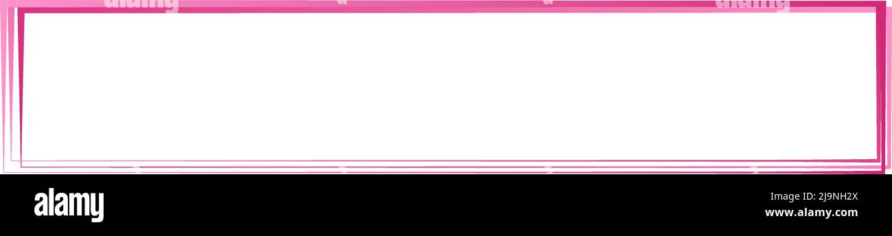Random square contour frame, border element. Stock vector illustration ...