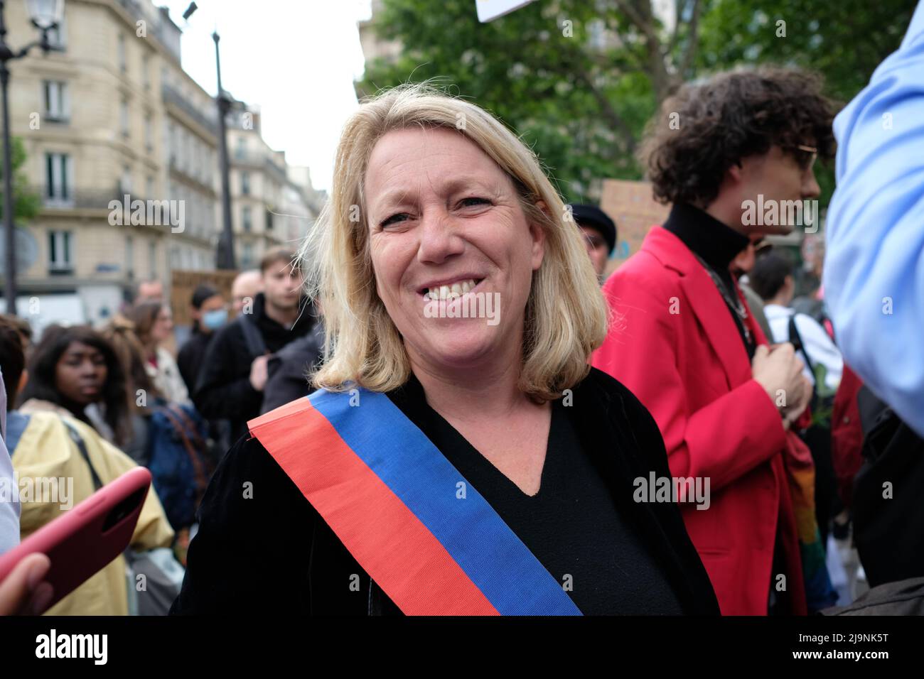 Feminists rally in Paris against the appointment to the government of ...
