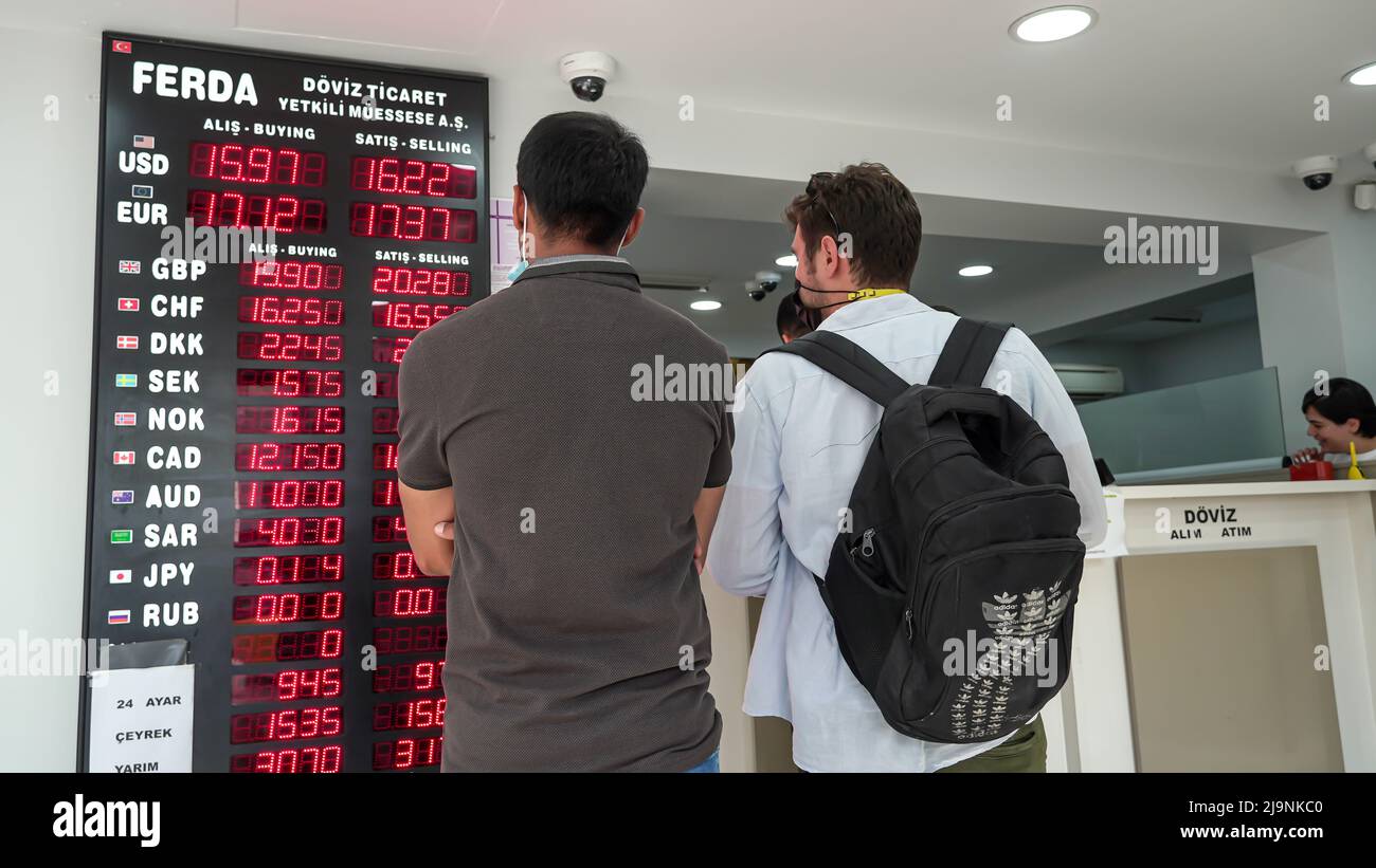 Turkish Lira continues to depreciate; Euro exceeded 17 TL, Dollar exceeded  16 TL. Turkish Lira which had been around 15 for a long time, has seen 16  today. The Turkish lira weakened