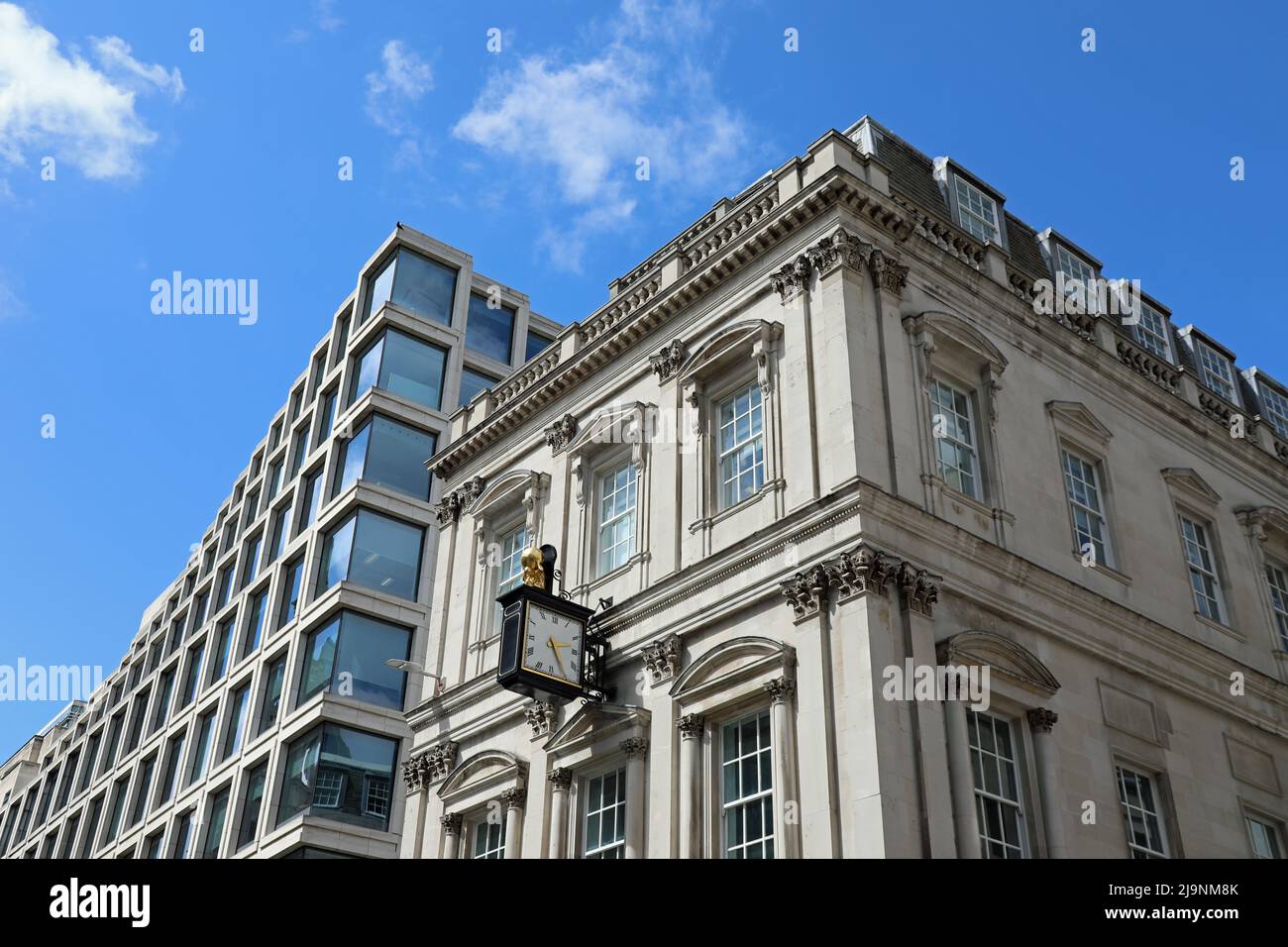 Atlas House at Cheapside in the City of London Stock Photo