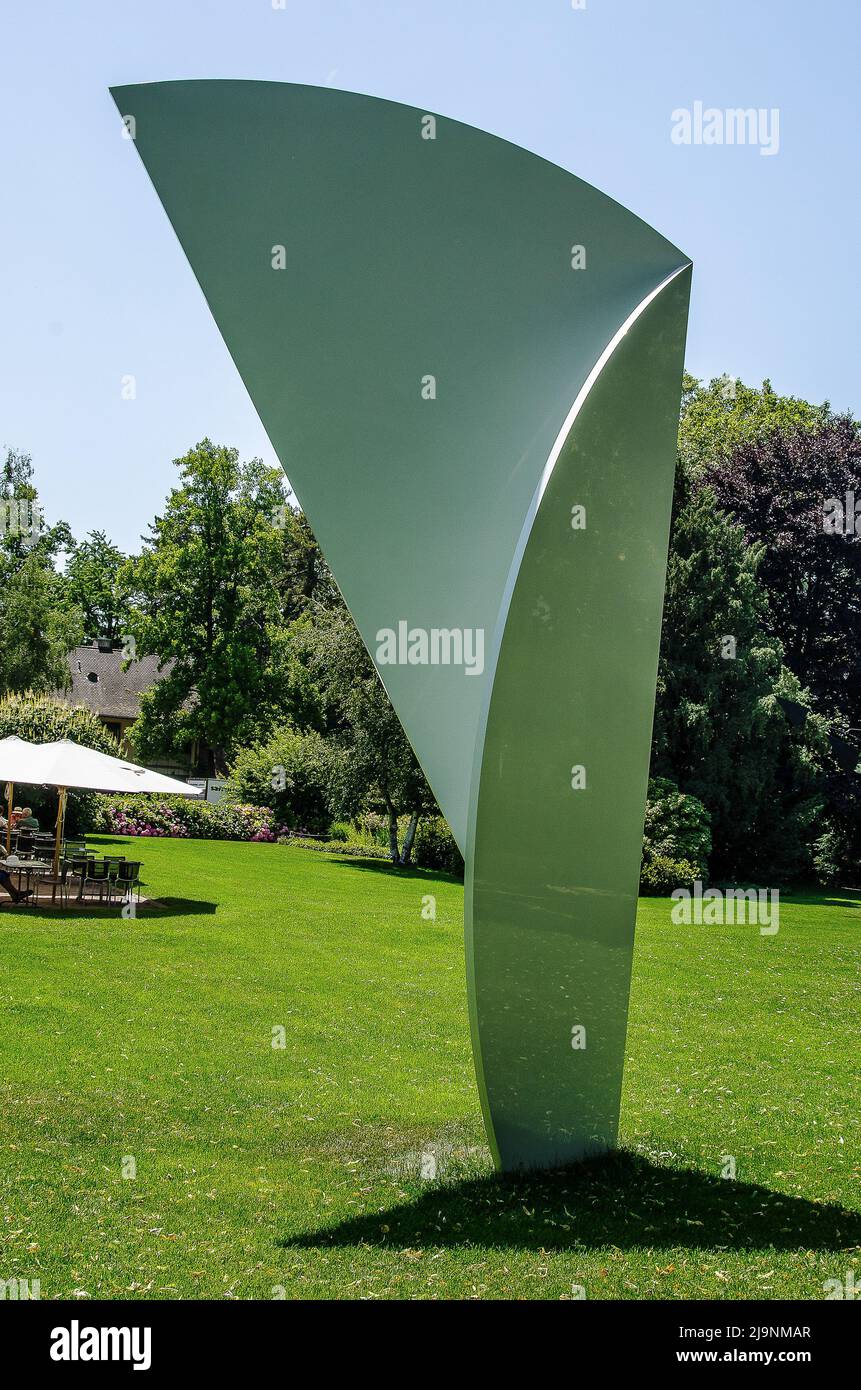 Ernst and Hildy Beyeler had a clear vision: the Fondation Beyeler should be an open, active museum that inspires an appreciation for art Stock Photo