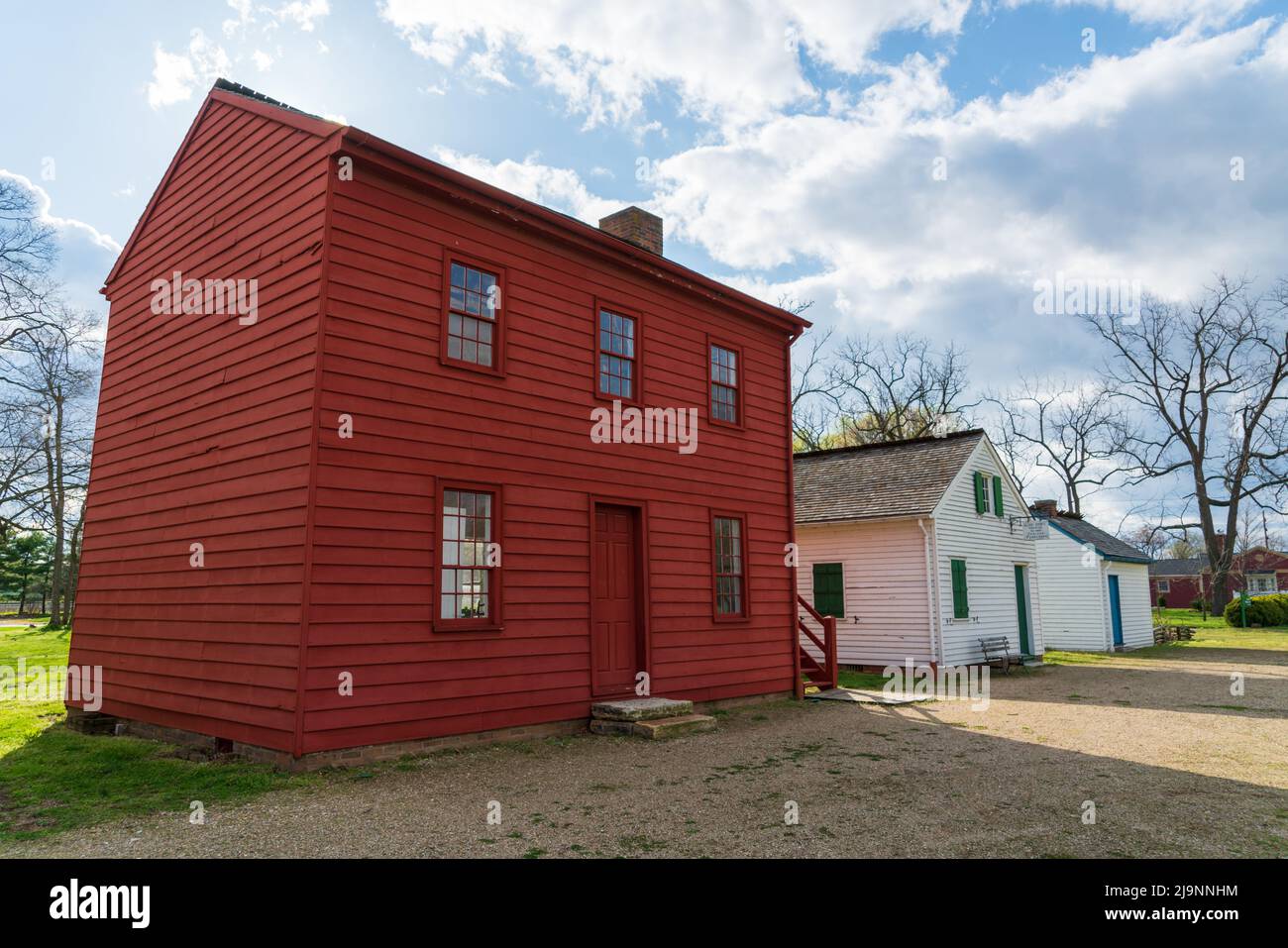 The Vincennes State Historic Sites in Indiana Stock Photo