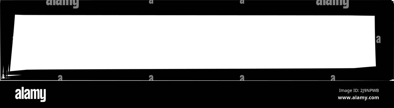 Random square contour frame, border element. Stock vector illustration ...