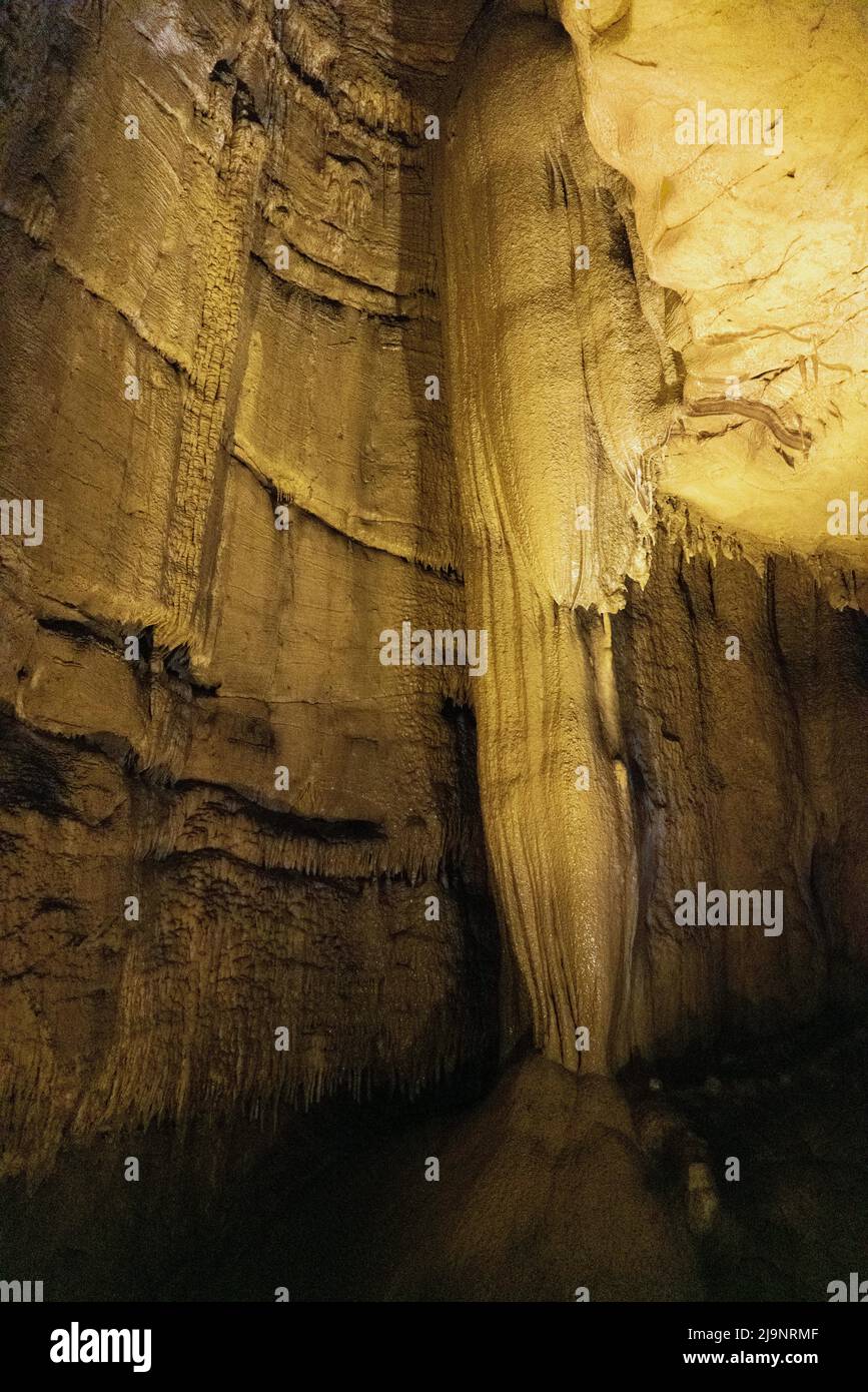 The Cave System at Mammoth Cave National Park Stock Photo Alamy