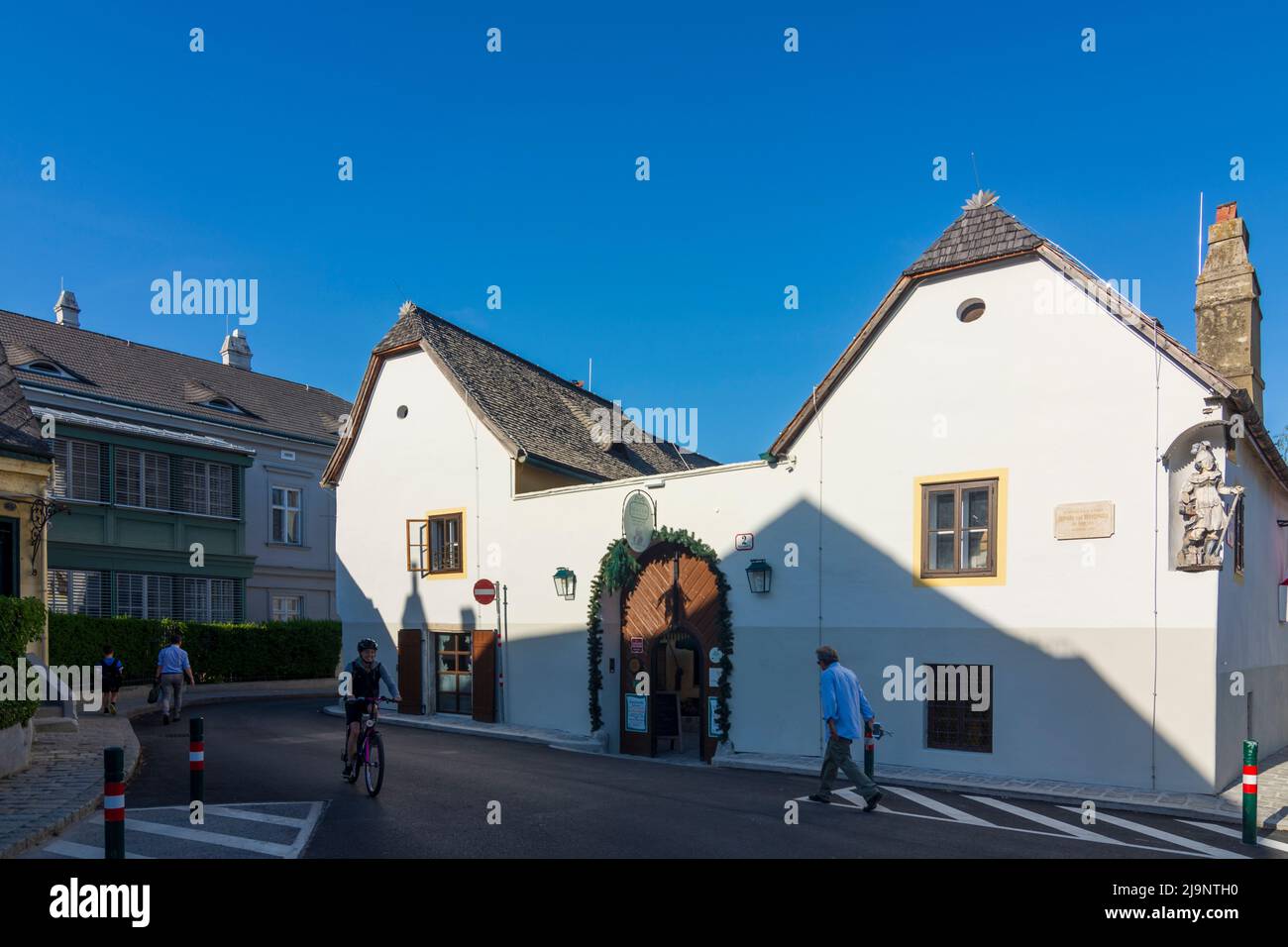 Wien, Vienna: house winery "Mayer am Pfarrplatz" in 19. Döbling, Wien, Austria Stock Photo