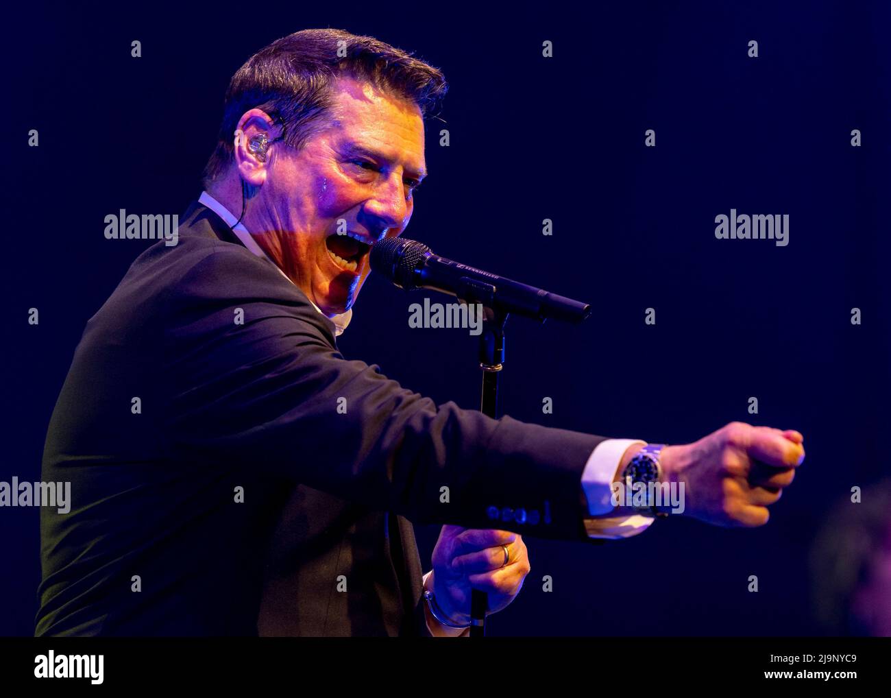 Edinburgh UK 24th May 2022 Tony Hadley Perform Live At The edinburgh-uk-24th-may-2022-tony-hadley-perform-live-at-the