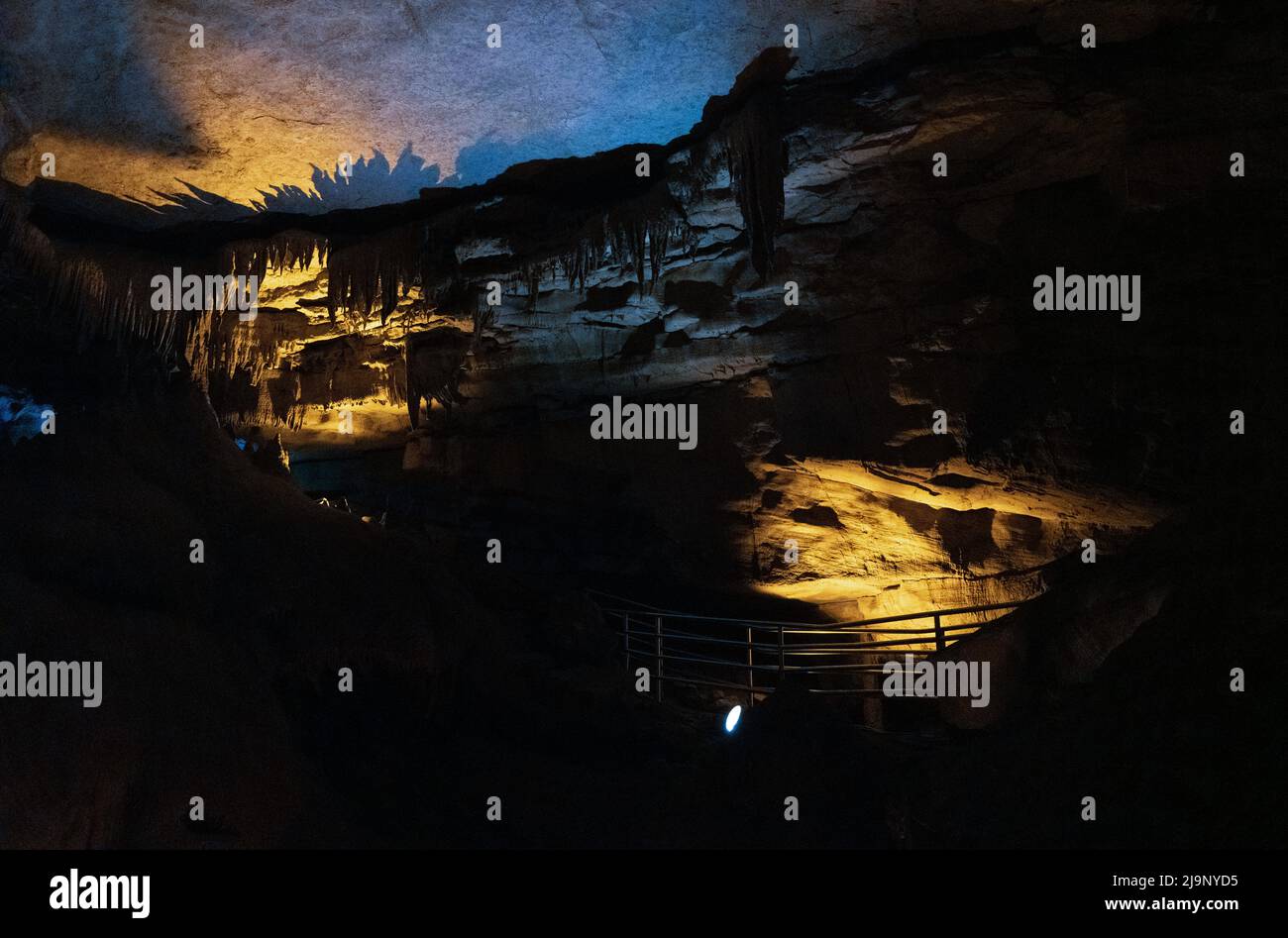 The Cave System At Mammoth Cave National Park Stock Photo Alamy