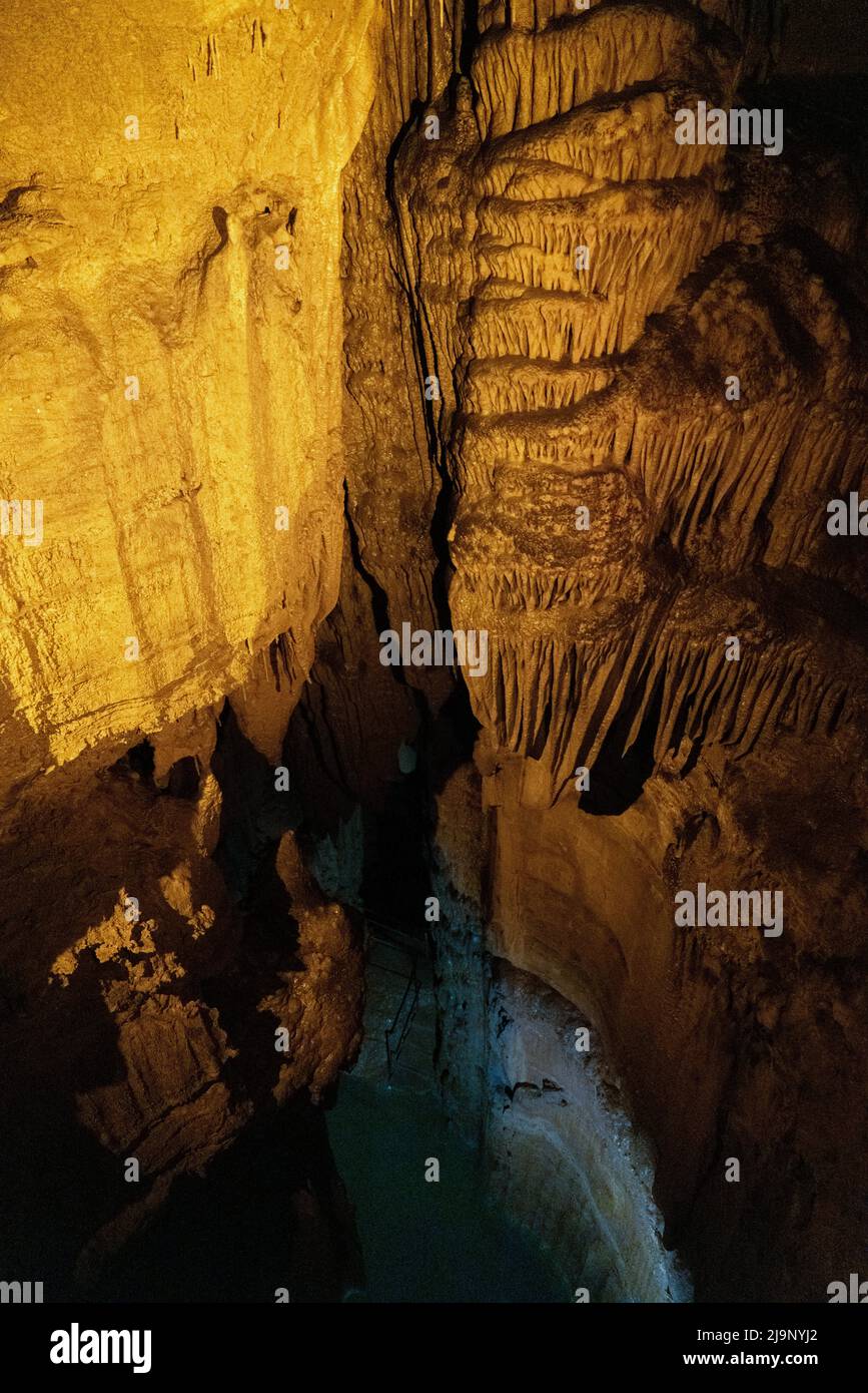 The Cave System at Mammoth Cave National Park Stock Photo Alamy