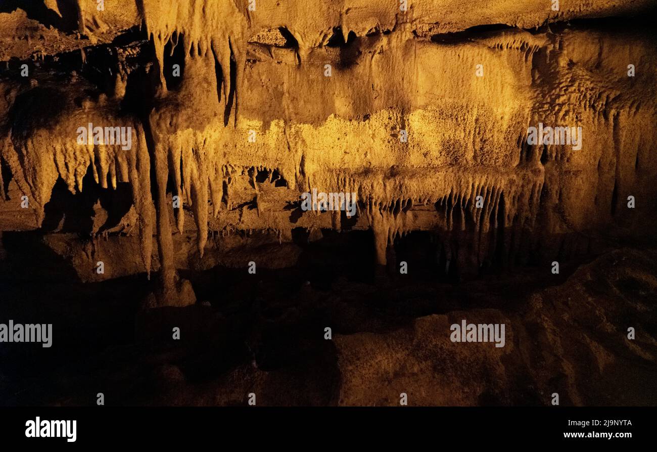 The Cave System at Mammoth Cave National Park Stock Photo