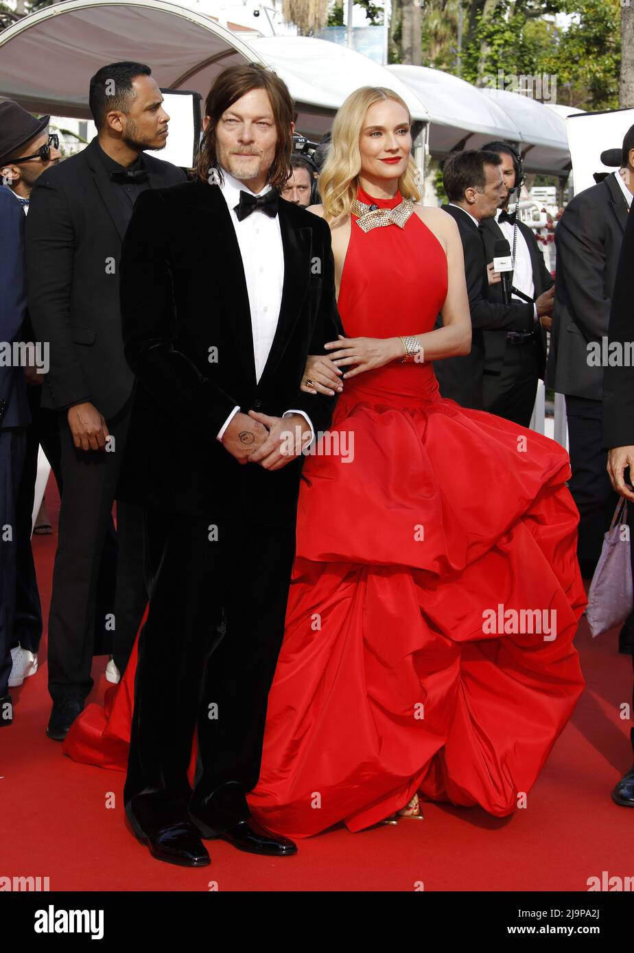 Diane Kruger and Norman Reedus Make Red Carpet Debut