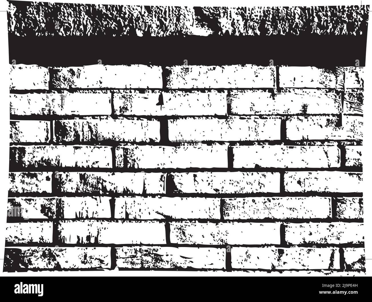 Brick wall, background vector illustration Stock Vector Image & Art Alamy