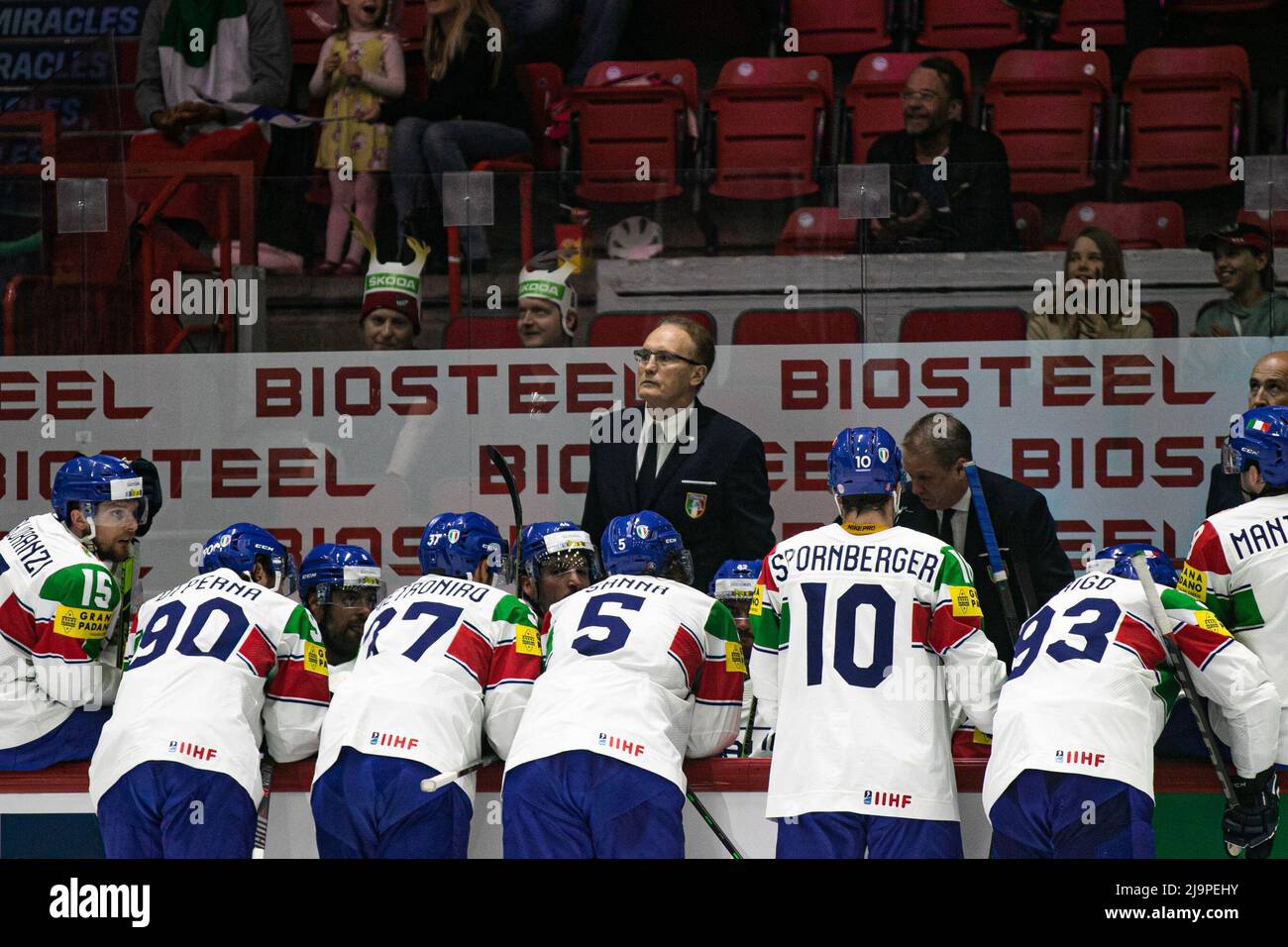 Ice Hall, Helsinki, Finland, May 23, 2022, SANNA Marco, FRIGO Luca