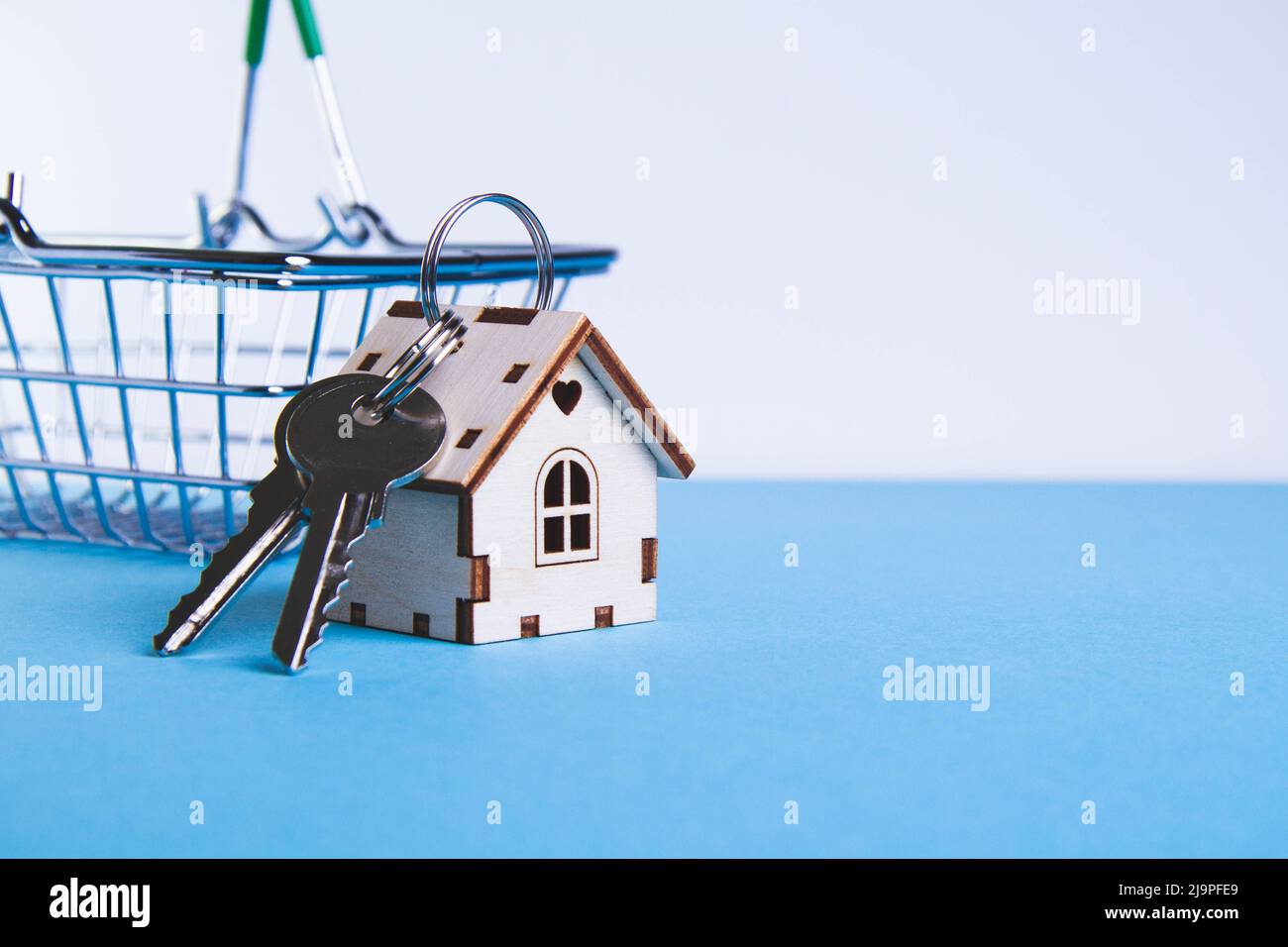 Acquisition of housing. Buying a house. Getting the keys to the