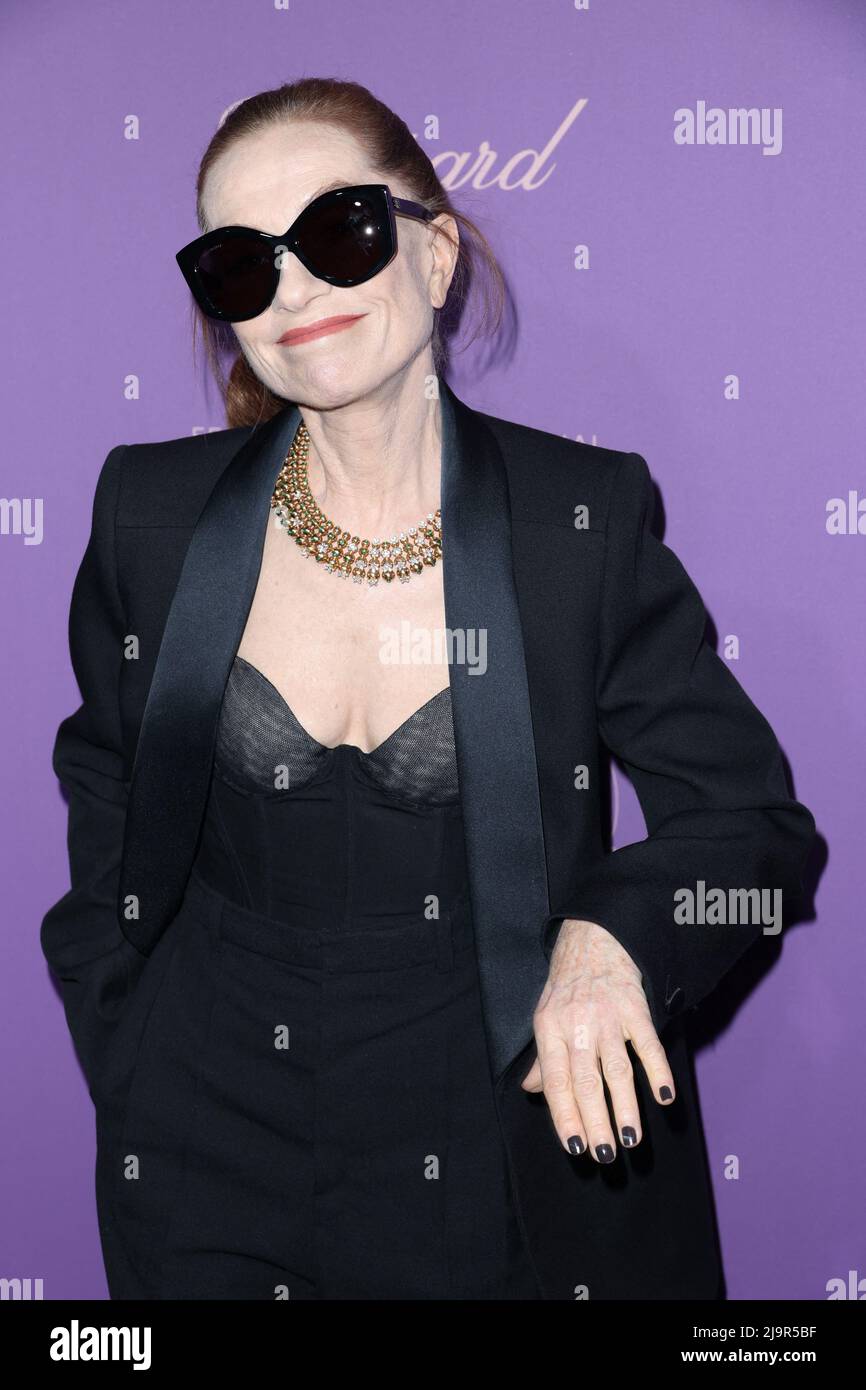 Cannes, France. 24th May, 2022. Isabelle Huppert attending the "Cannes
