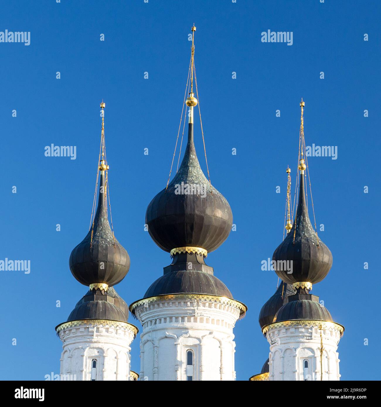Antipius Orthodox church in city of Suzdal Russia. Stock Photo