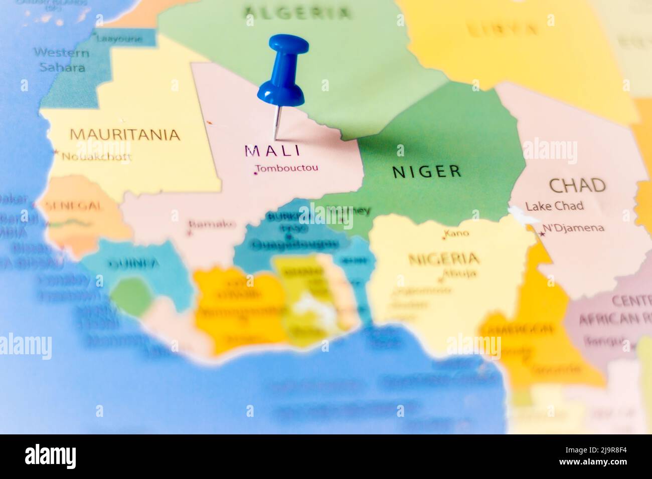 Mali outline map hires stock photography and images Alamy