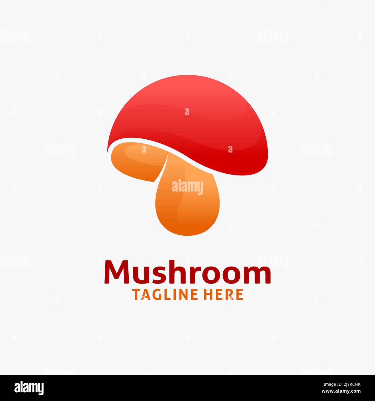 Creative mushroom logo design Stock Vector Image & Art Alamy