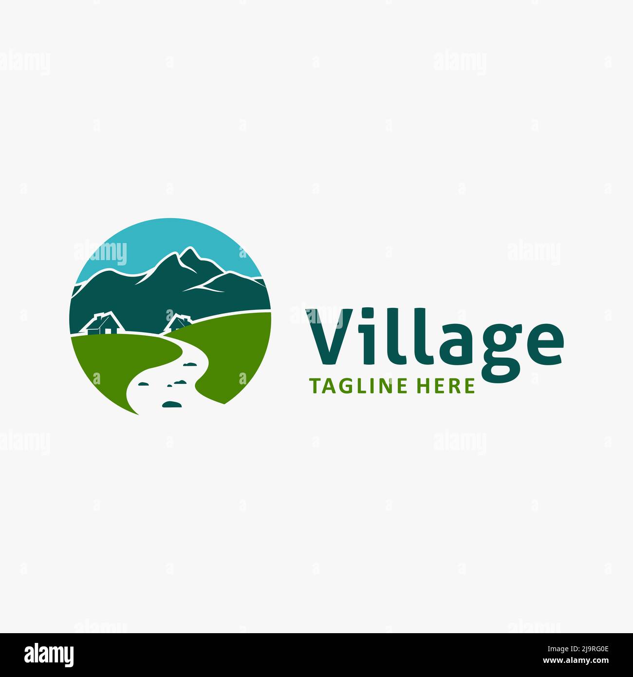 Top more than 147 village logo design best - camera.edu.vn