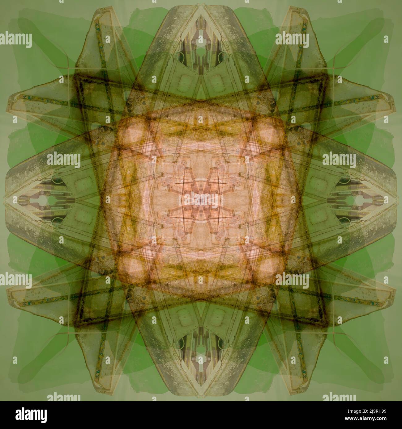 Abstract green yellow pattern hi-res stock photography and images - Alamy