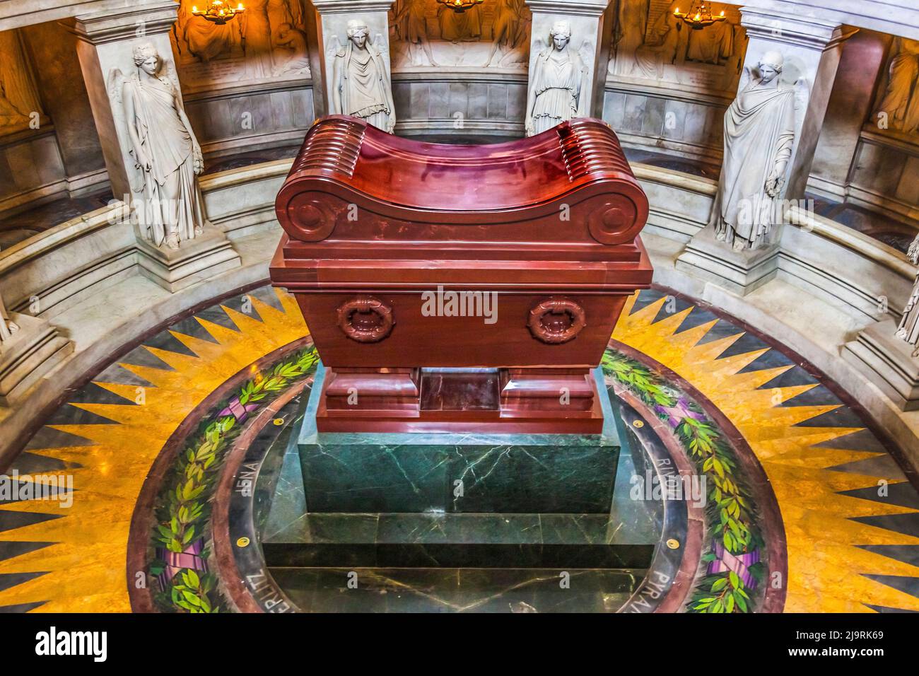 Tomb Of Napoleon, Les Invalides, Paris, France. King Louis IV created ...