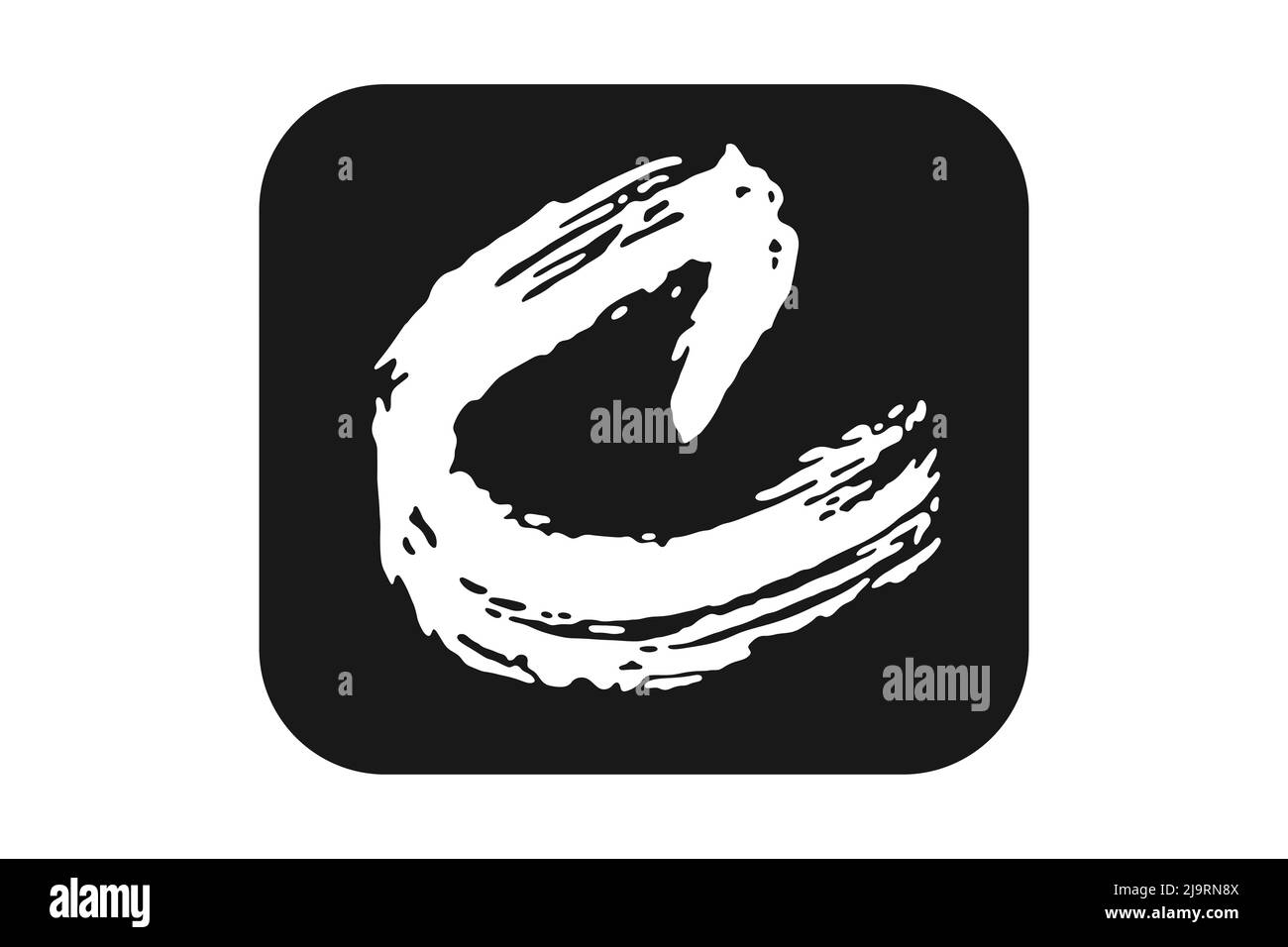 C letter vector sign Stock Vector