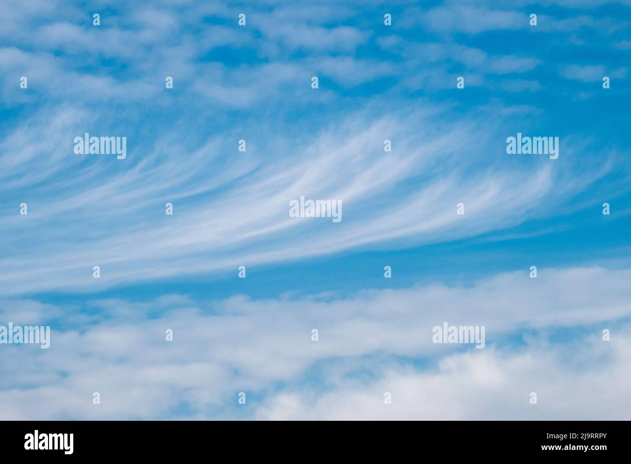Cirrus clouds Stock Photo