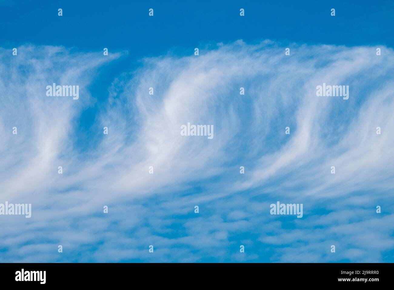 Cirrus clouds Stock Photo