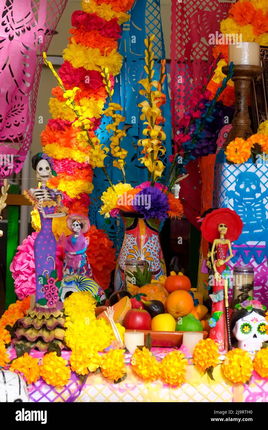 Cabo San Lucas, Mexico. Dia de los Muertos. Stock Photo
