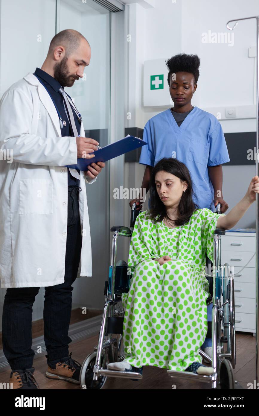 IV Bag Hanging on a Metal Pole in the Hospital Room Stock Image - Image of  hanging, drop: 115732469