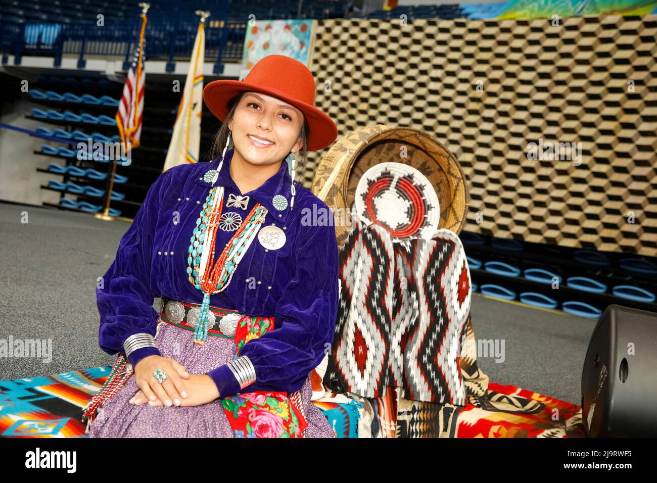 Window Rock, Arizona, USA. Navajo Nation Fair Stock Photo Alamy