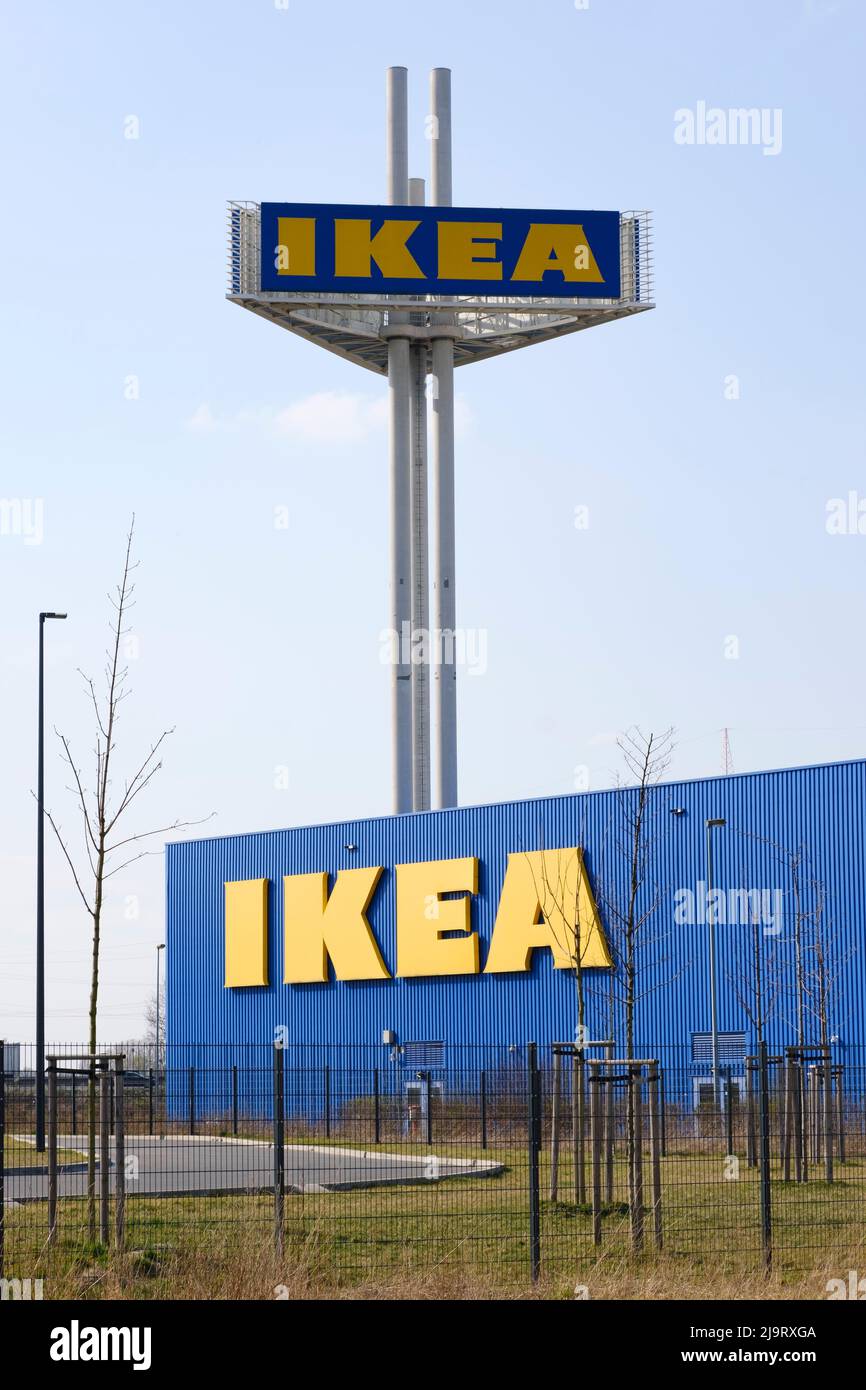 IKEA Swedish furniture store Stock Photo Alamy