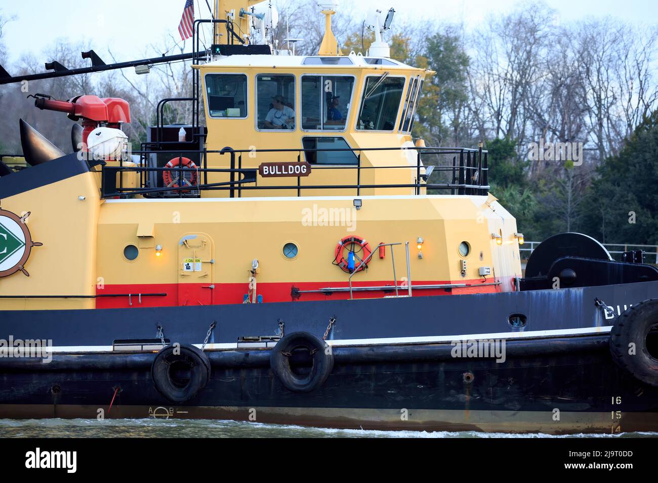 USA, Savannah. Tugboat. (Editorial Use Only