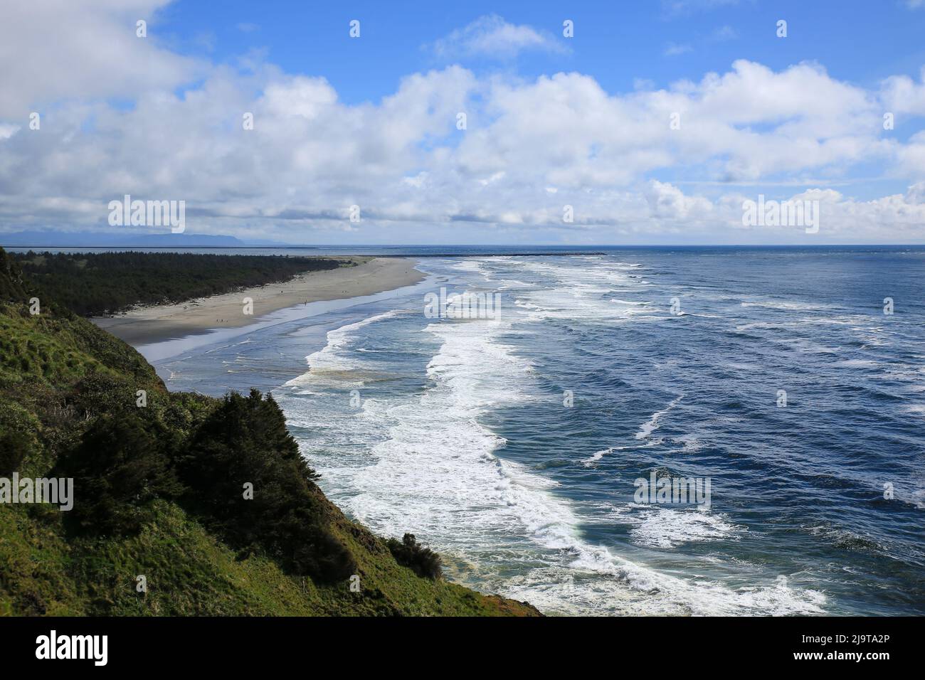 Washington State Coastal beaches and lighthouses Stock Photo - Alamy