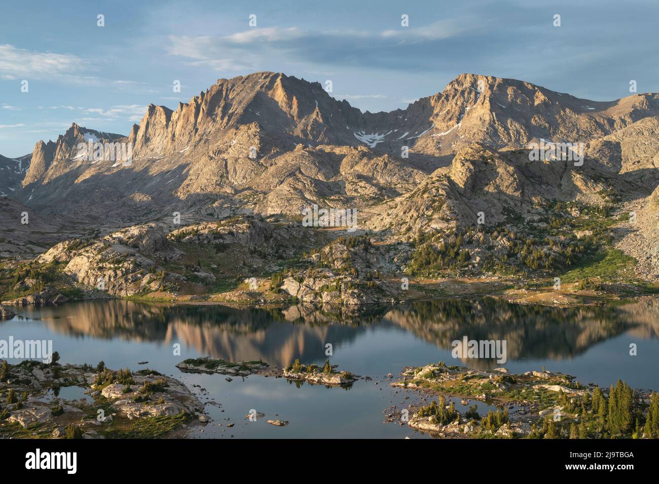 Island Lake and Fremont Peak, Bridger Wilderness, Wind River Range