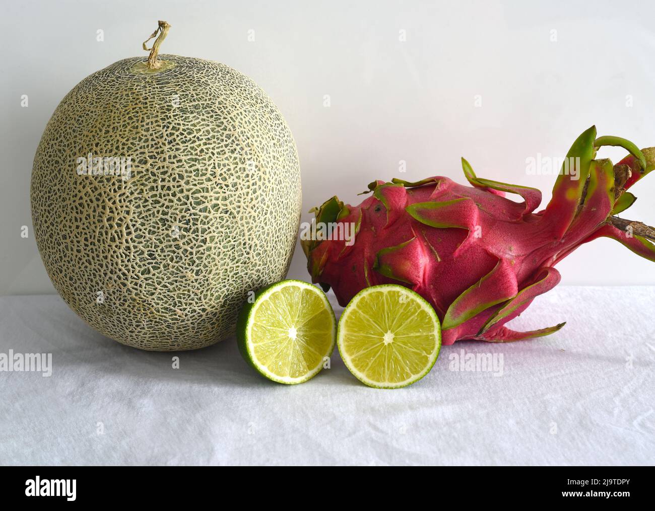 Vietnamese fruit on white background Stock Photo