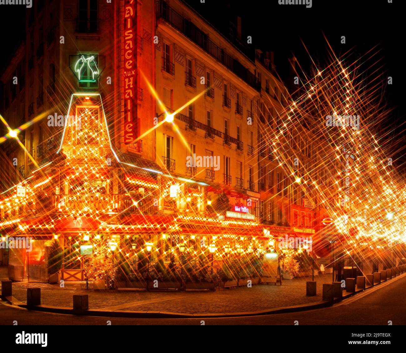 Illumination in Paris Stock Photo Alamy