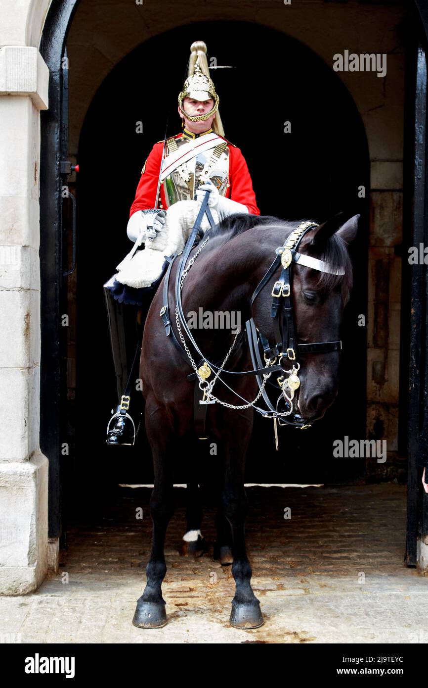 British Riding Guard English guard of honor hi-res stock photography and images - Alamy