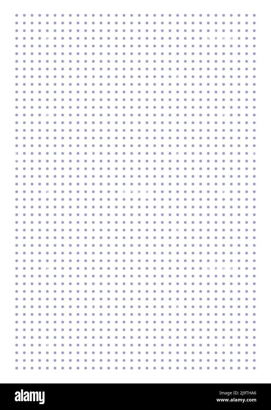 White A4 paper sheet with with linear pattern on transparent