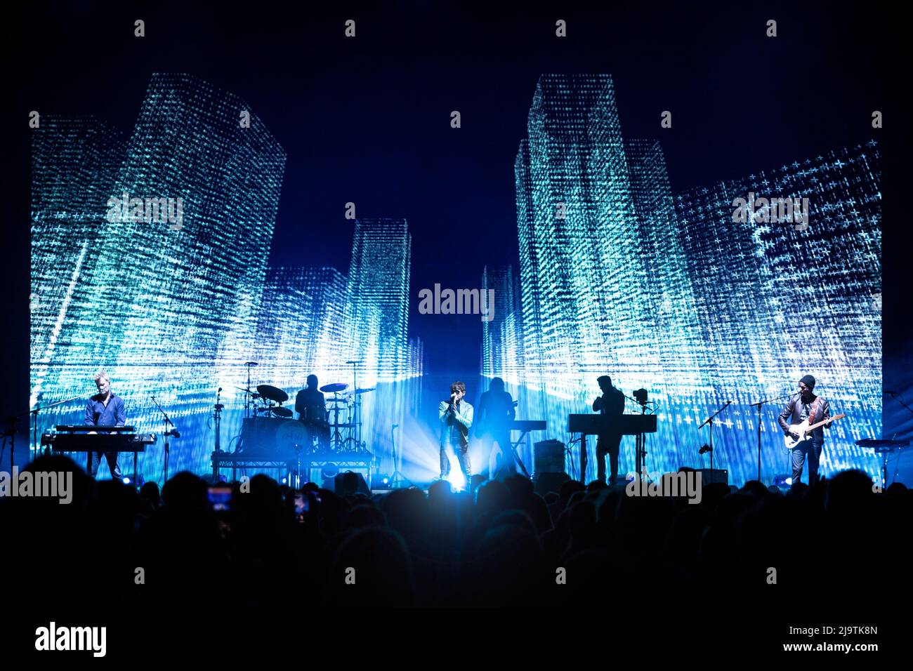 Oslo, Norway. 20th, May 2022. The Norwegian pop group a-ha performs a