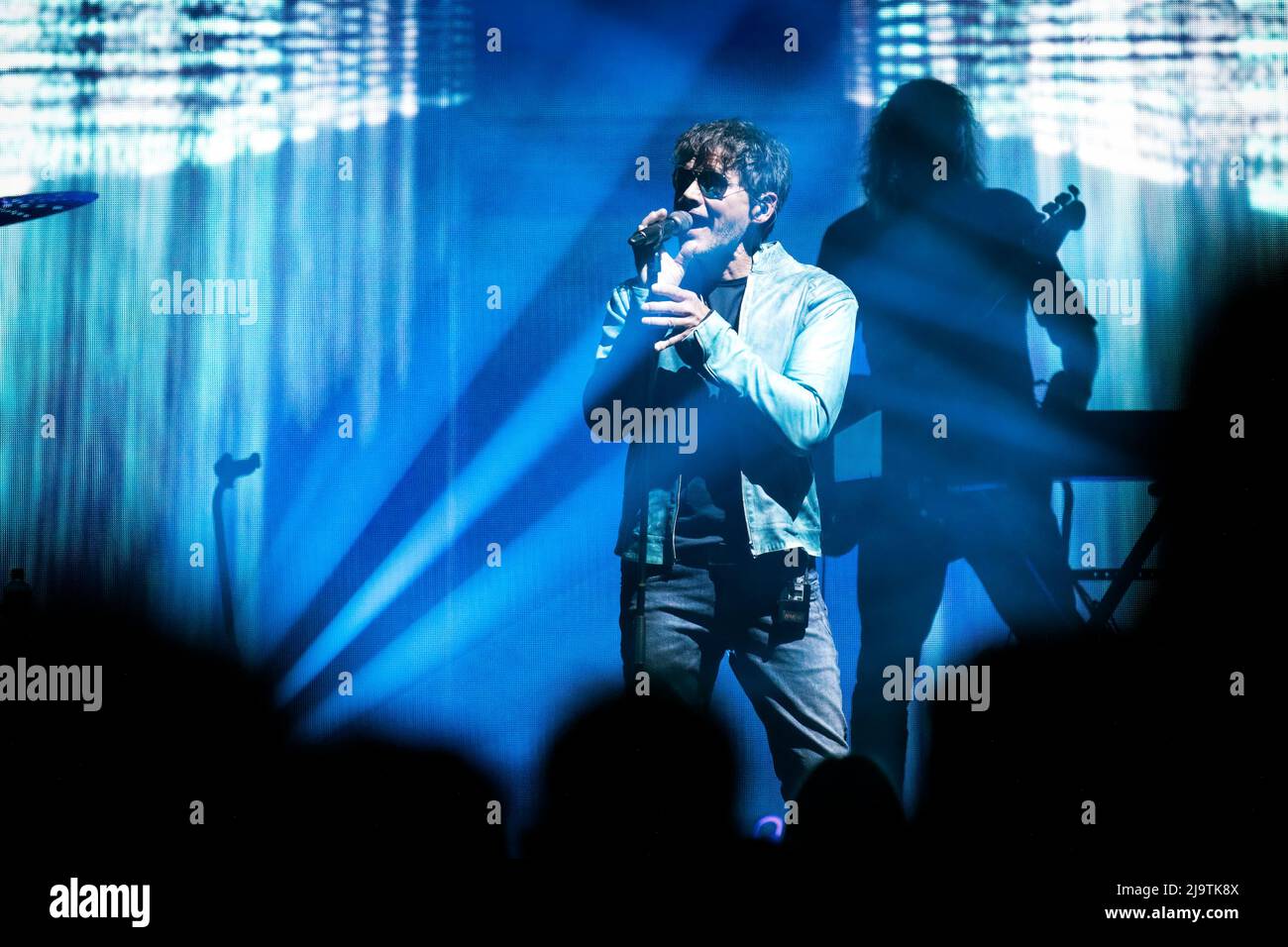 Oslo, Norway. 20th, May 2022. The Norwegian pop group a-ha performs a