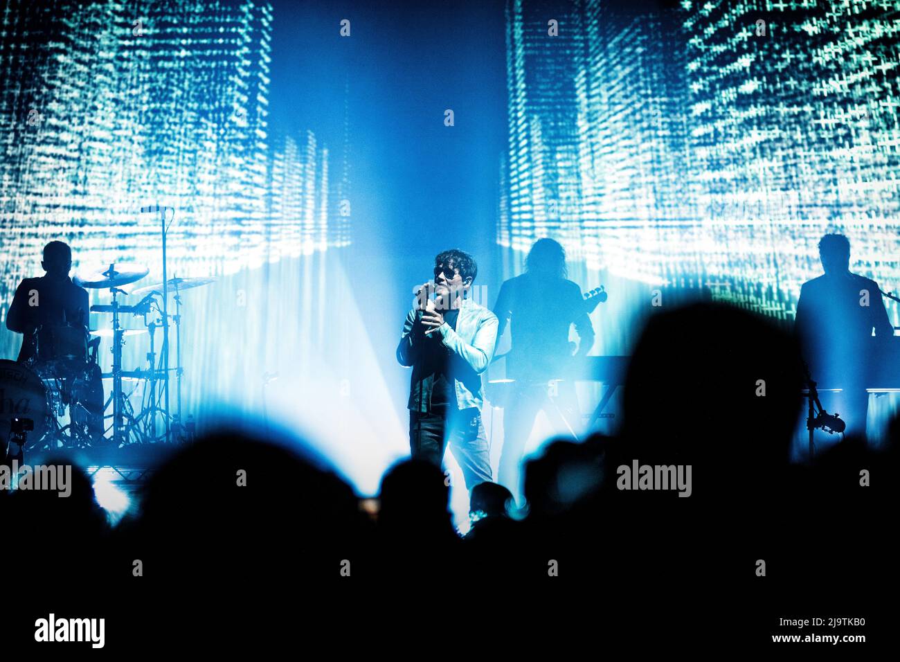 Oslo, Norway. 20th, May 2022. The Norwegian pop group a-ha performs a