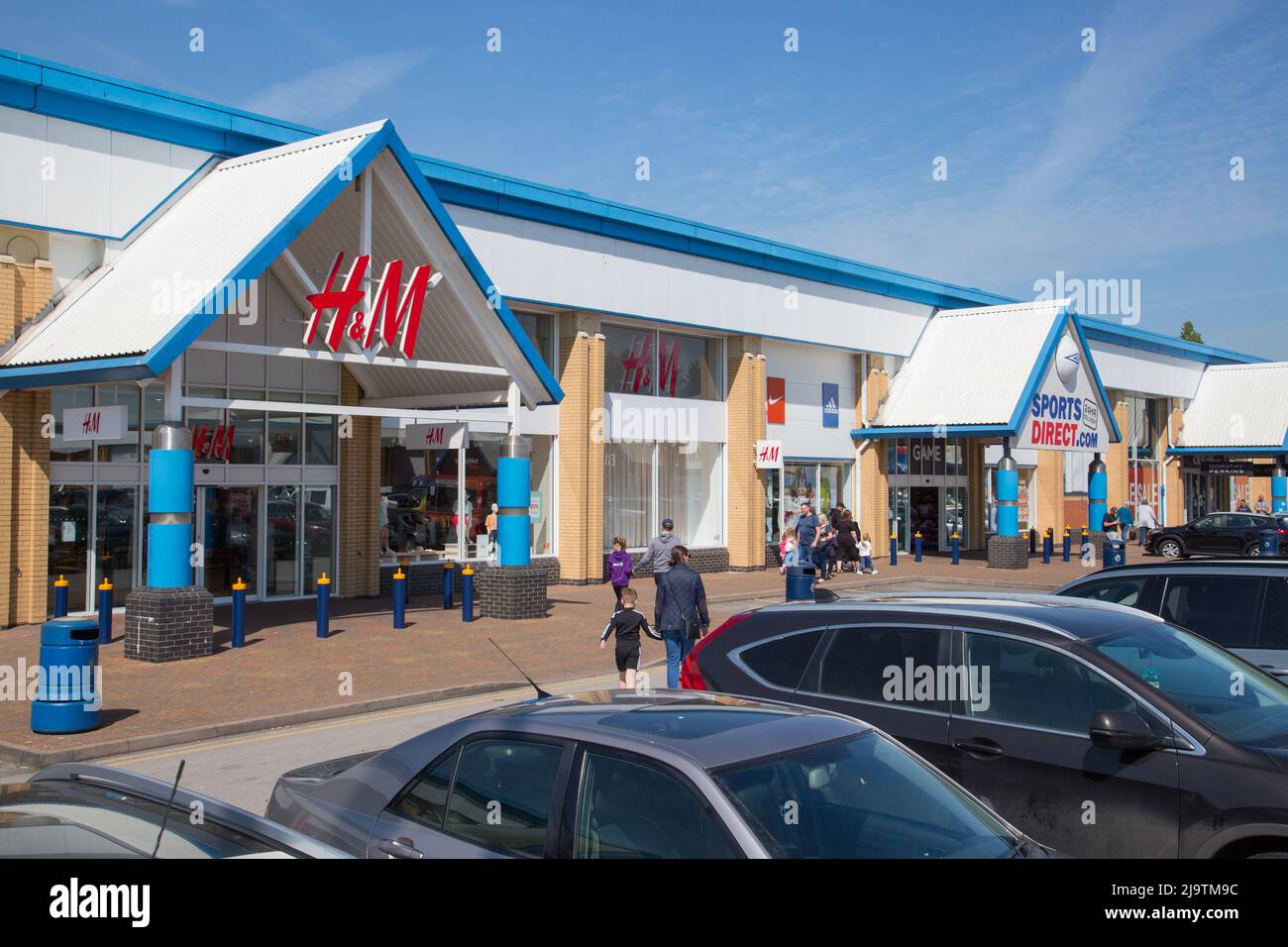Ventura Shopping Centre, Tamworth, Staffordshire Stock Photo Alamy