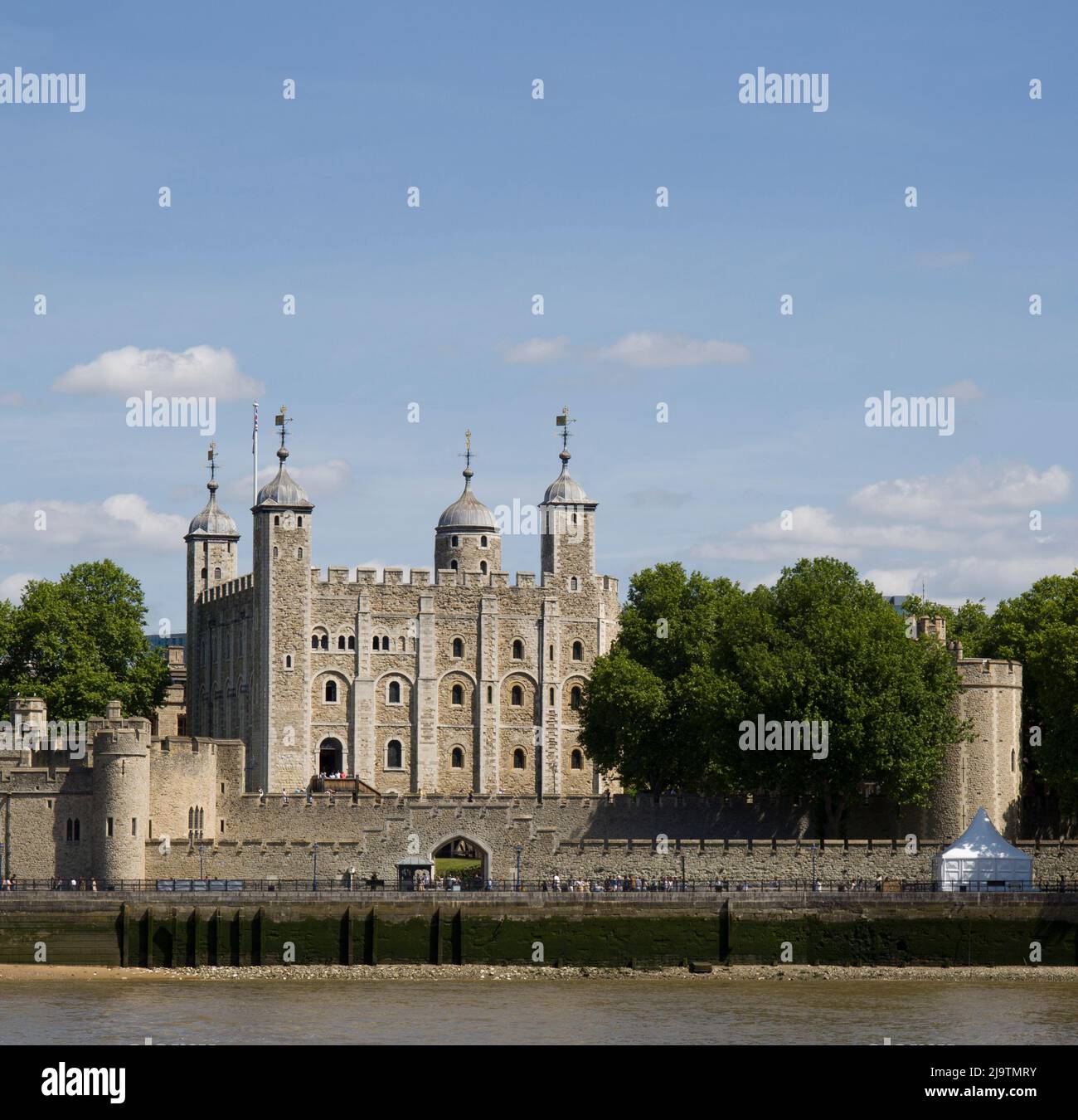 Tower of London River Thames Stock Photo