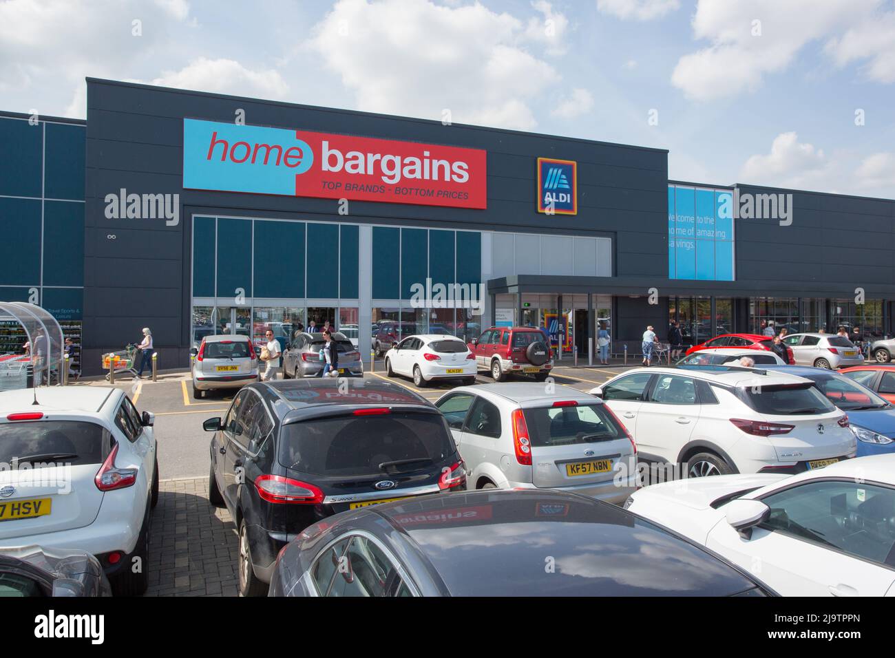 Ventura Shopping Centre, Tamworth, Staffordshire Stock Photo Alamy