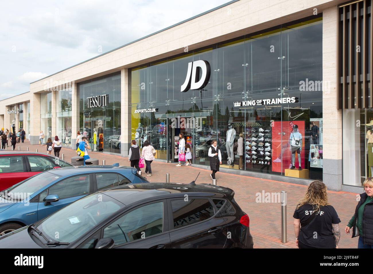 Ventura Shopping Centre, Tamworth, Staffordshire Stock Photo Alamy