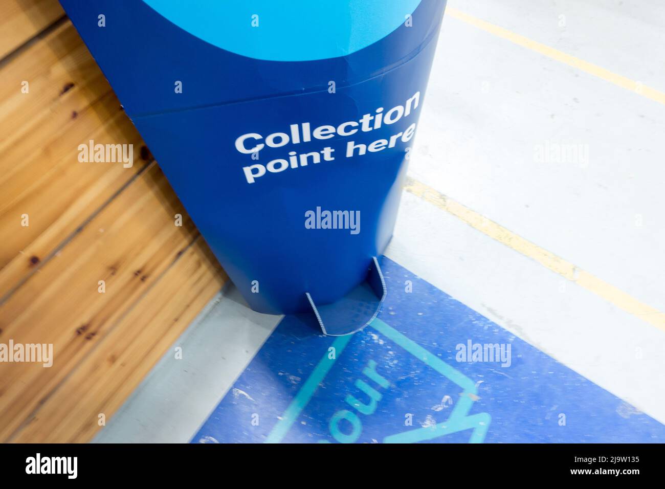 Collection point till in Wickes store Stock Photo