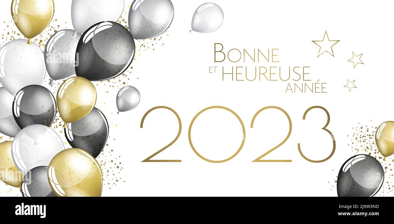 Bonne année carte hi-res stock photography and images - Alamy