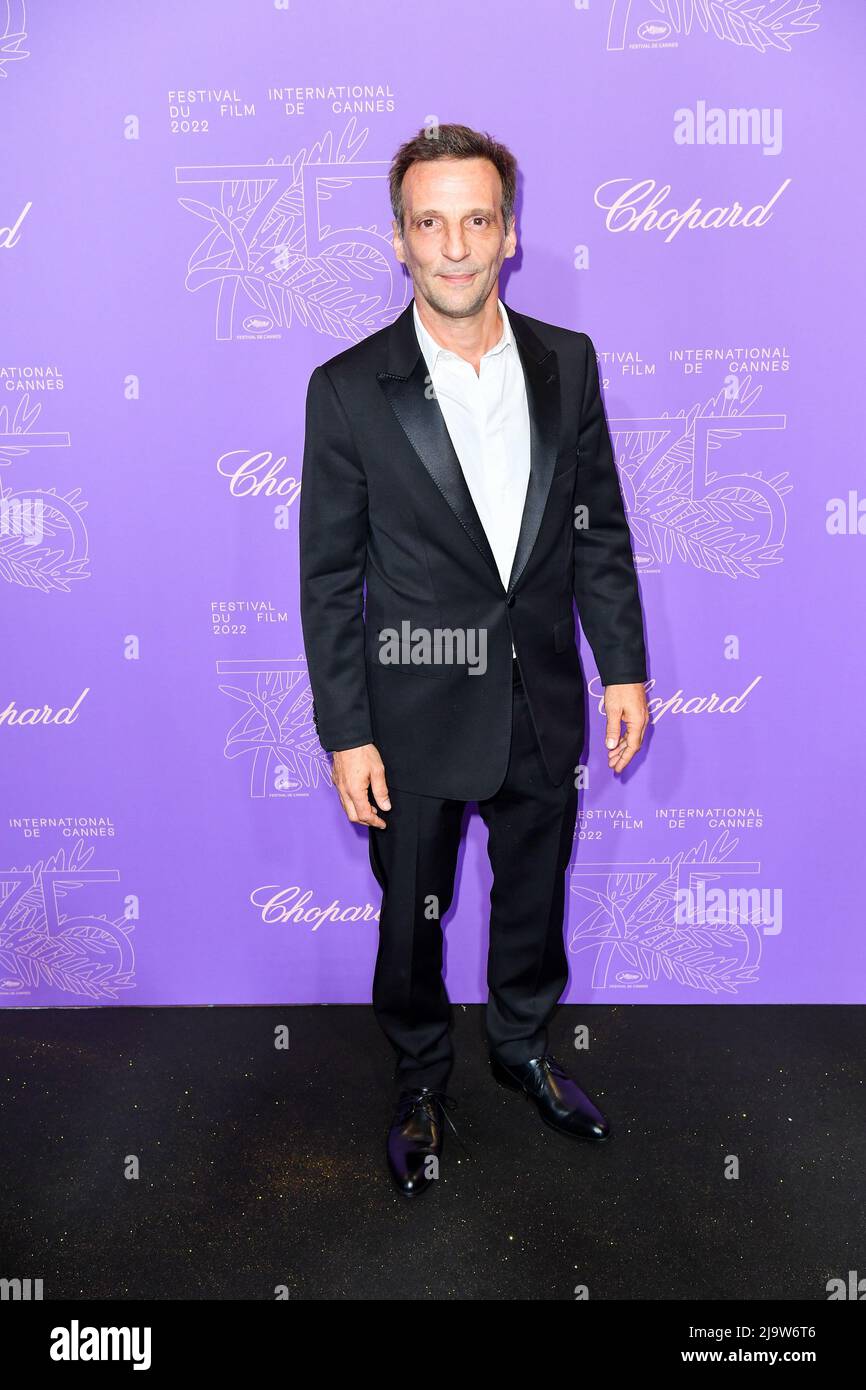 Mathieu Kassovitz 75th Cannes Film Festival Dinner for the 75th anniversary  of festival -Photocall Cannes, France. 24th May, 2022. (Photo by SGP/Sipa  USA)Italia id 127389 073 Not Exclusive Credit: Sipa US/Alamy Live