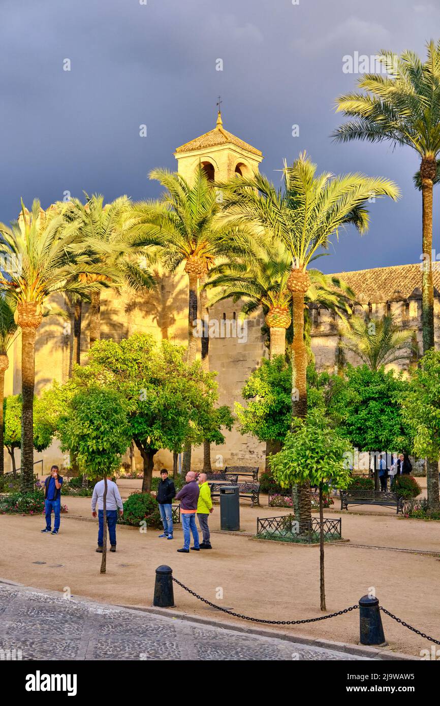 Alcazar de los Reyes Cristianos (Alcazar of the Christian Kings), Cordoba. Andalucia, Spain Stock Photo