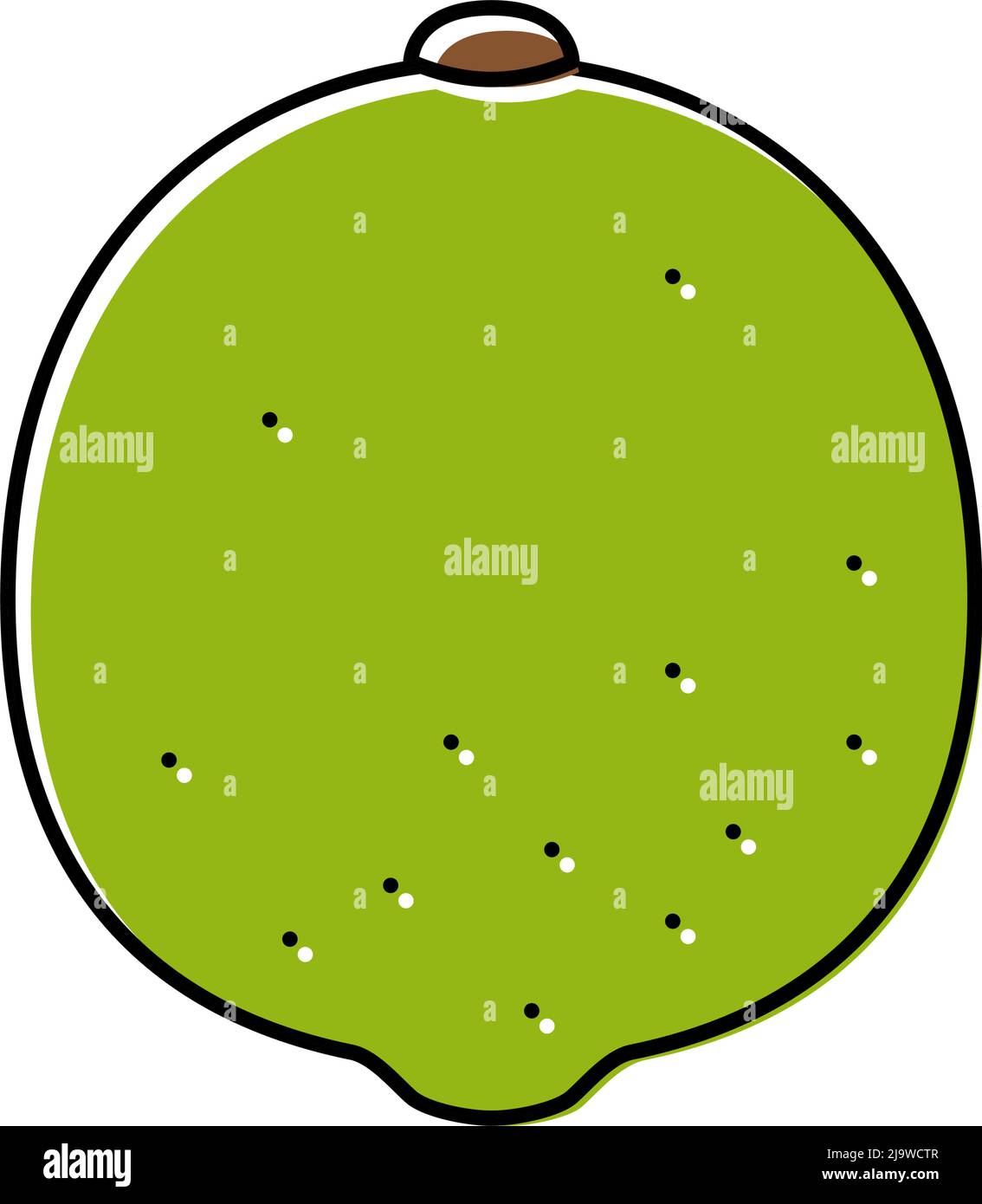 lime citrus color icon vector illustration Stock Vector Image & Art - Alamy